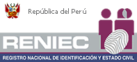 RENIEC - Registro Nacional de Identificacion y Estado Civil